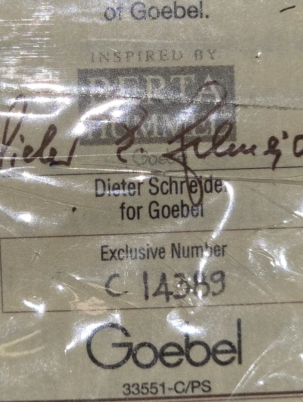 Berta Hummel figurine titled 